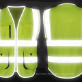 Hi Viz Vest Safety Work Hi Visibility Jacket Waistcoat Reflective Clothing with Reflective Strips - Cycling Visibility